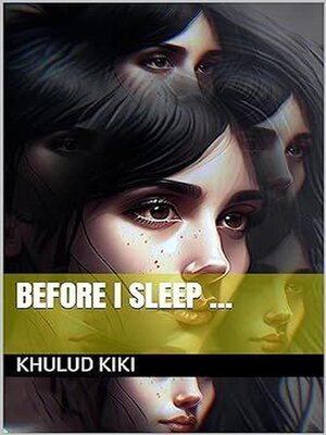 cover image of Before I Sleep ...